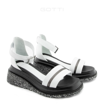 Women sandals GOTTI  4470-WHITE